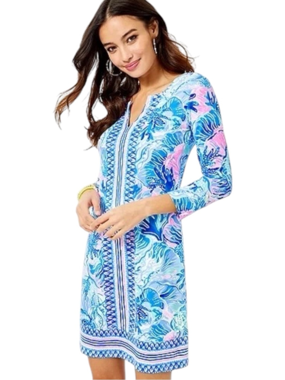 Lilly Pulitzer Nadine Dress Small Shade Seekers UPF 50+ ChillyLilly